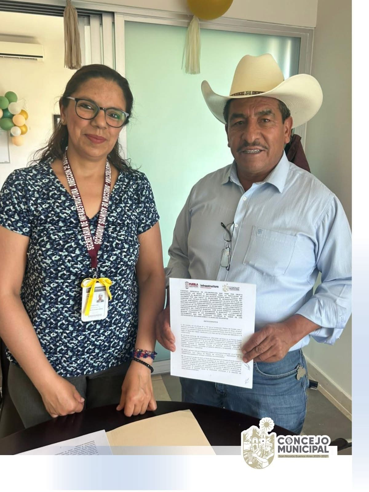 🤝 Fortalecemos el trabajo en favor de nuestro municipio.