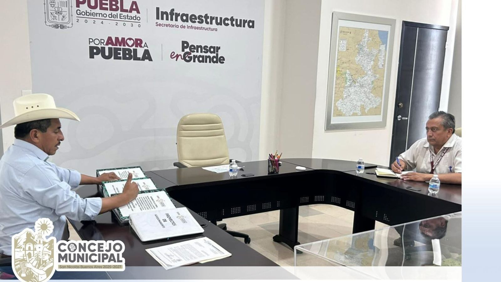 entregar los expedientes de los proyectos